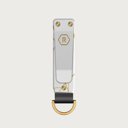 Ridge KeyCase - Kintsugi - White