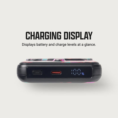 Ridge Power Bank - 10k mAh - Neon Tiger