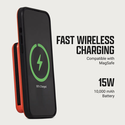 Ridge Wallet for MagSafe + Power Bank - Matte Black — infographic 3